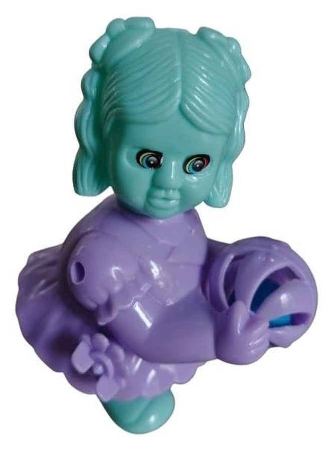 ZOKCY Combo ( 1 Cute Scooty Doll + 1 Cute Dancing Doll ) Cute Dancing Doll Toys Toy for Kids/Plastic Scooty Driver Toy for Kids/Dancing Doll with Key Operator - Image 3
